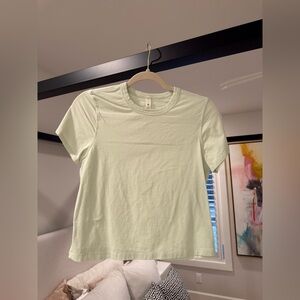 Light Green Short Sleeve T-Shirt